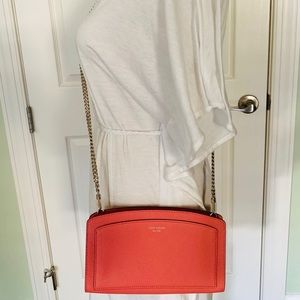 Kate spade MargAux east west Crossbody peachy new